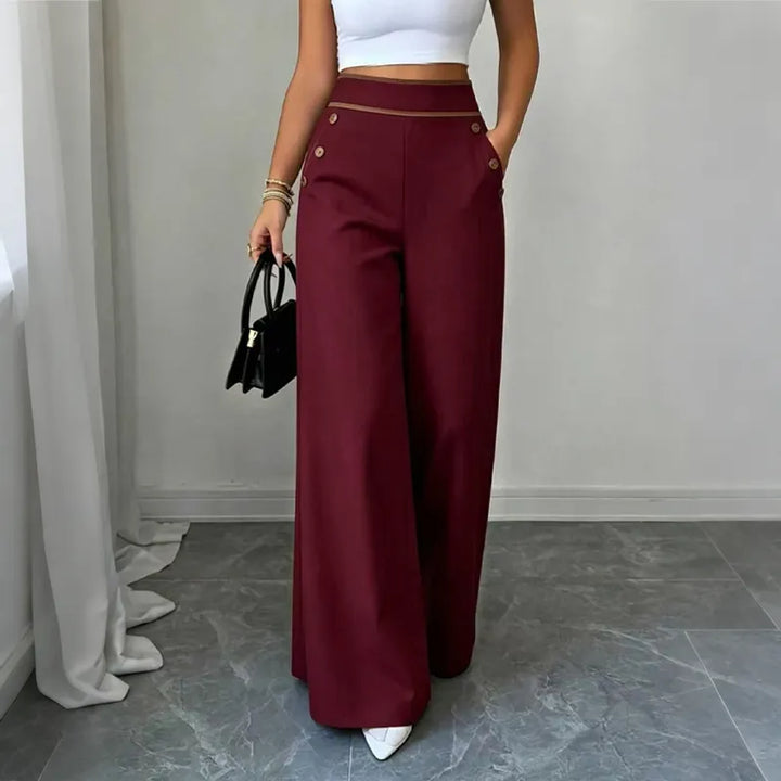 Oriessa - Hoch taillierte Matrosenhose