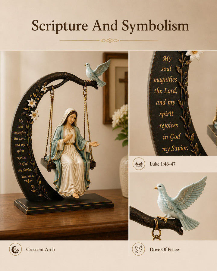 Calienne - Unsere Dame Swing-Tischskulptur