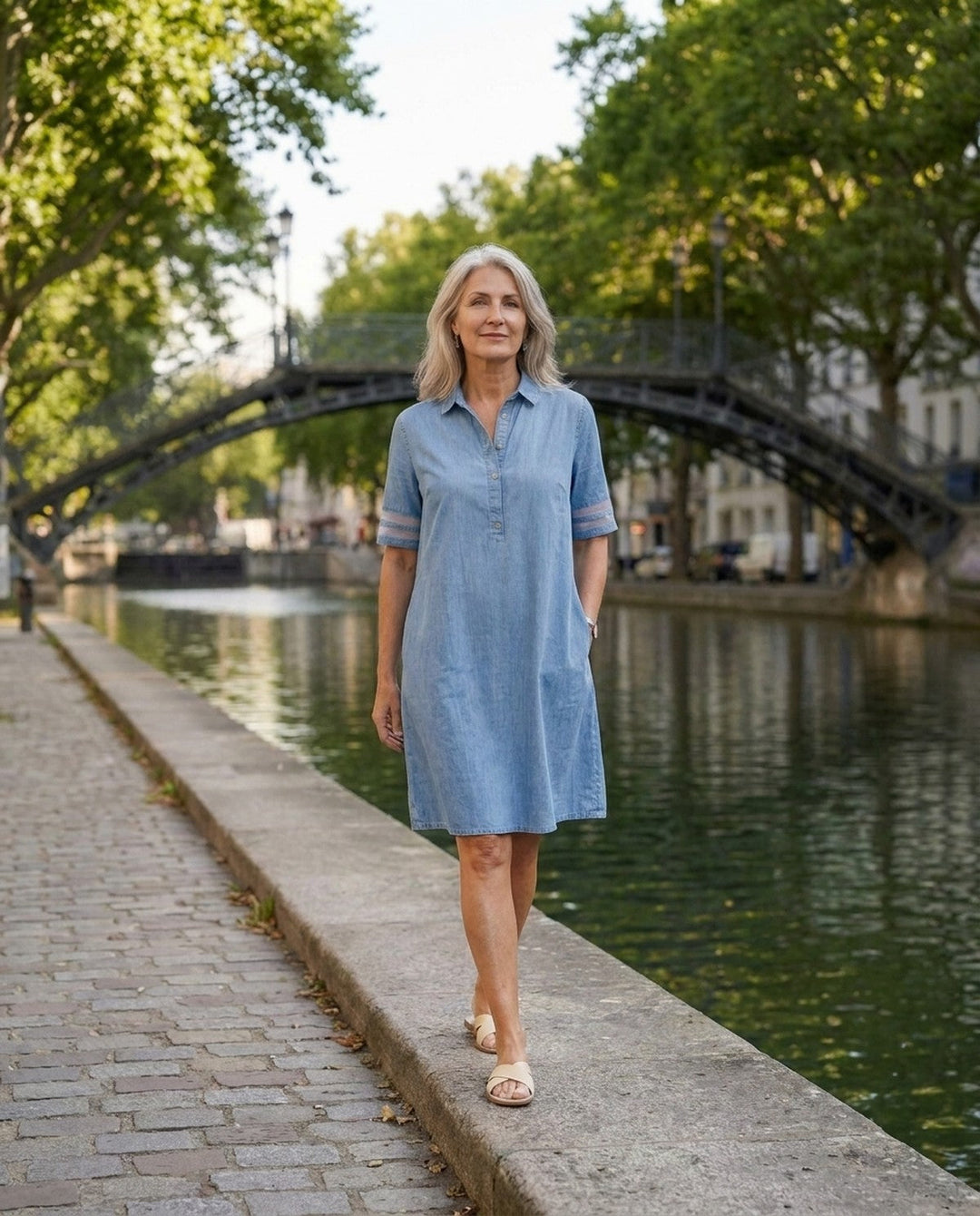 Corinna - Leichtes A-Linien-Kleid