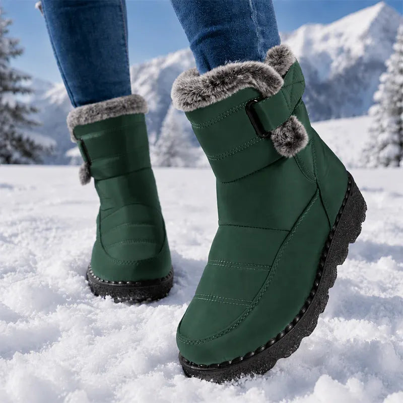 Adina - Winterstiefeletten mit Plüschbesatz