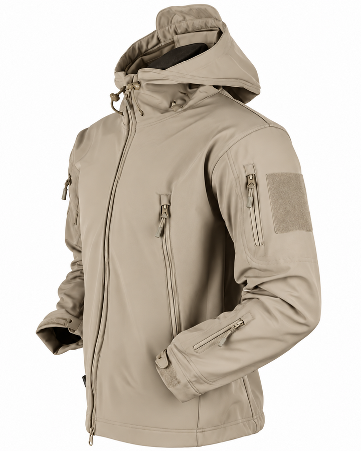 Arno - Slim-Fit-Jacke mit Kapuze