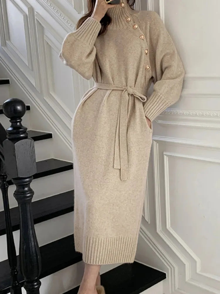 Alize - Soft-Touch-Rollkragenkleid