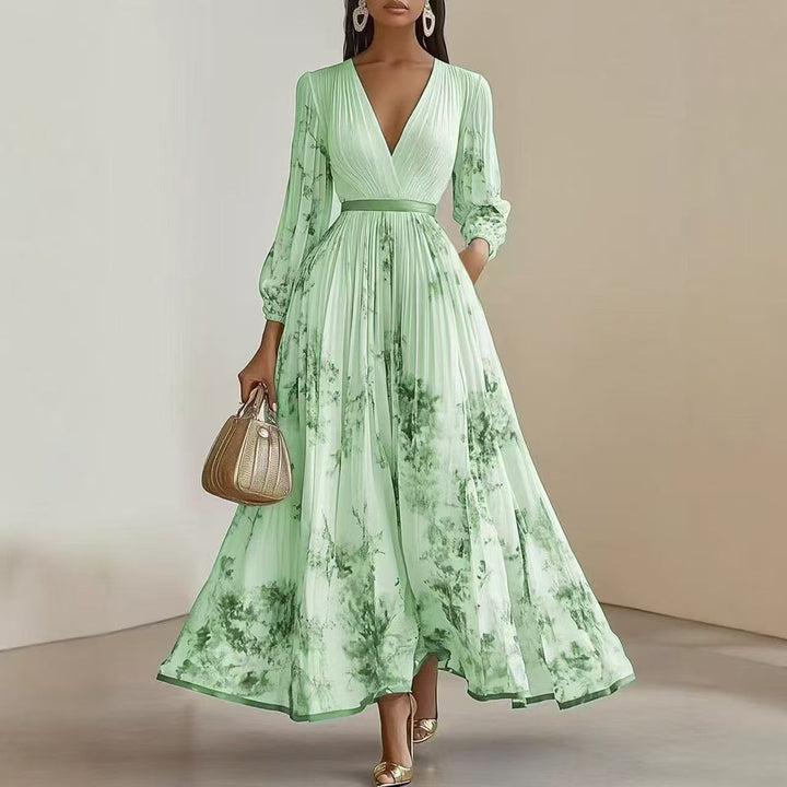 Nadia - geblümtes Midikleid
