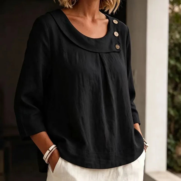 Brionelle - Leinenbluse mit weicher Haptik
