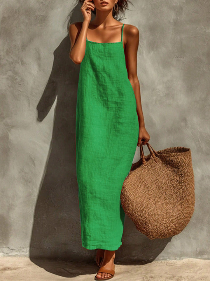 Ismeralda - Leichtes Maxikleid mit Trägern