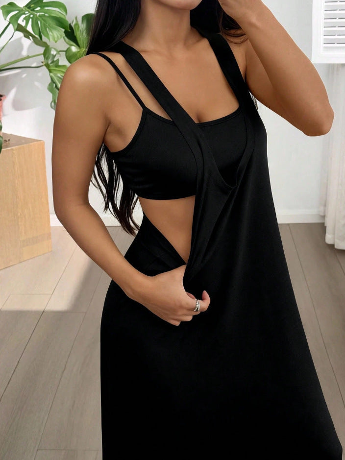 Evania - Mehrlagiges Maxikleid-Set