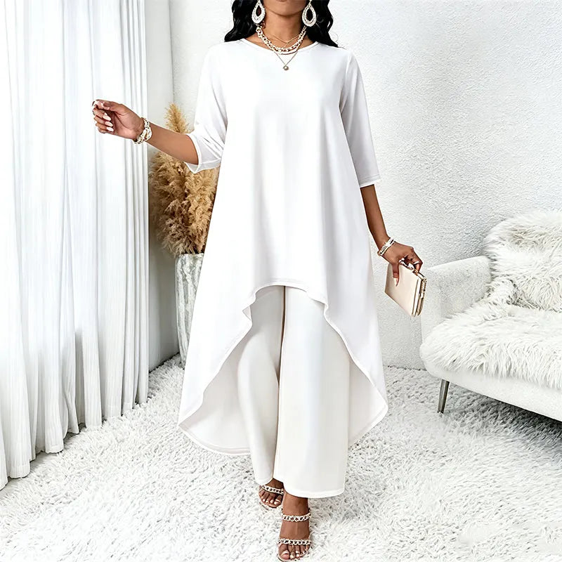 Laurivelle - Soft-Touch-Maxikleid in großen Größen