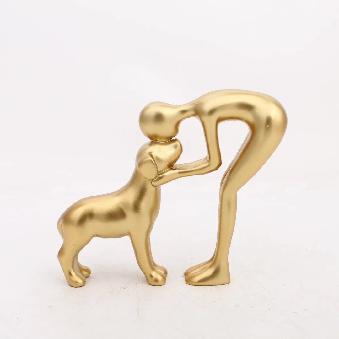 Avaloria - Liebevolle Hundeliebhaber-Figur
