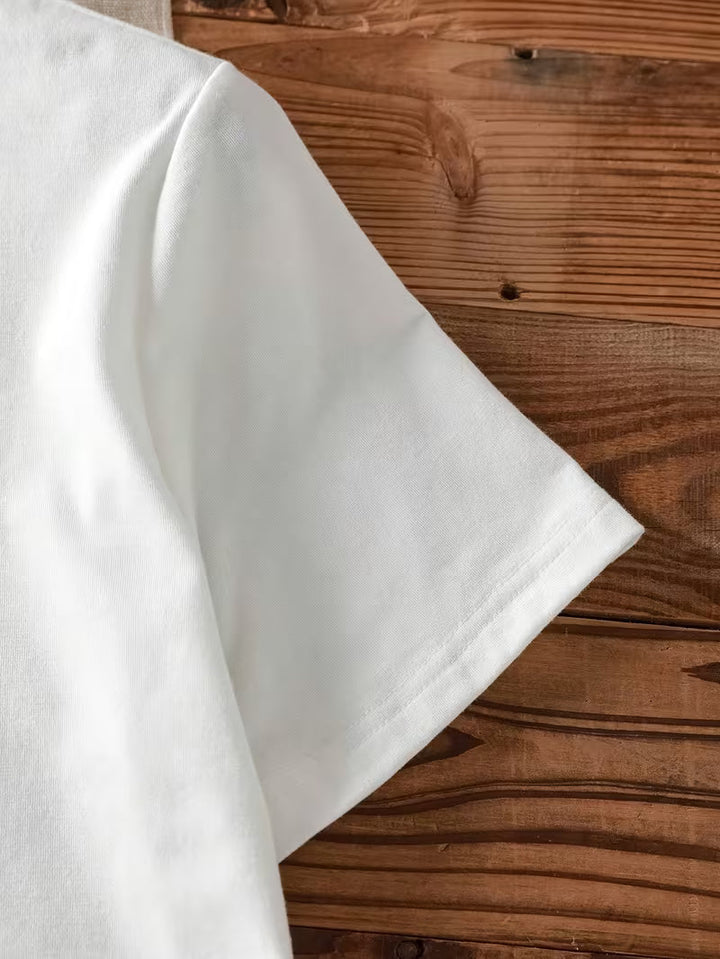 Sarai - Grafik-T-Shirt mit Kaffeekreuz-Print