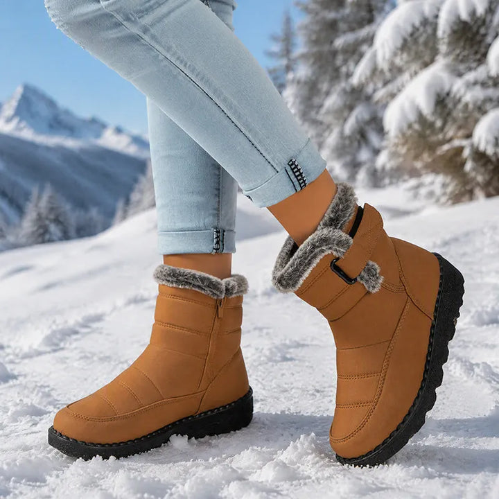 Adina - Winterstiefeletten mit Plüschbesatz