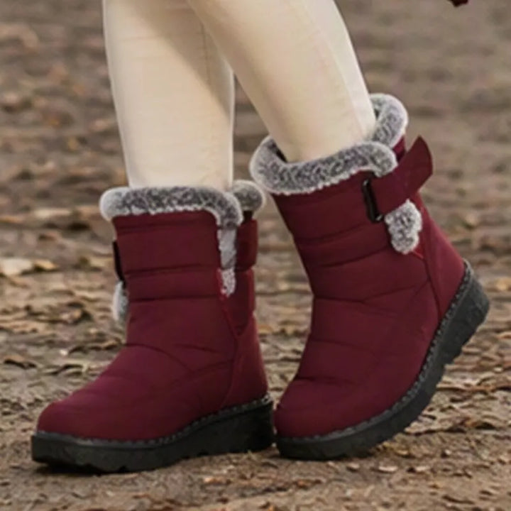 Adina - Winterstiefeletten mit Plüschbesatz