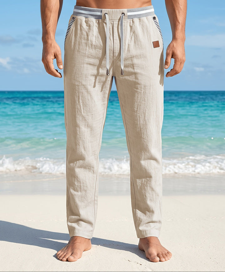 Branford - Leichte Leinenhose