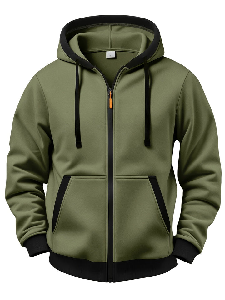 Brenner - Weicher Zip-Hoodie
