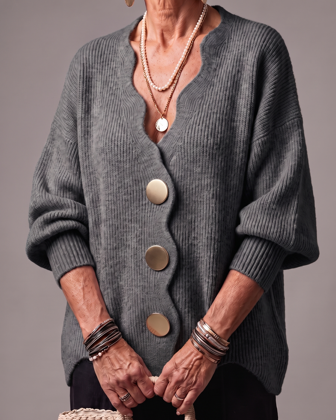 Elin - superweiche Strickjacke