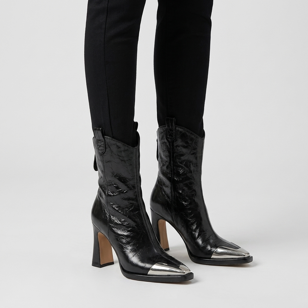 Esmira - Polierte Stiefeletten