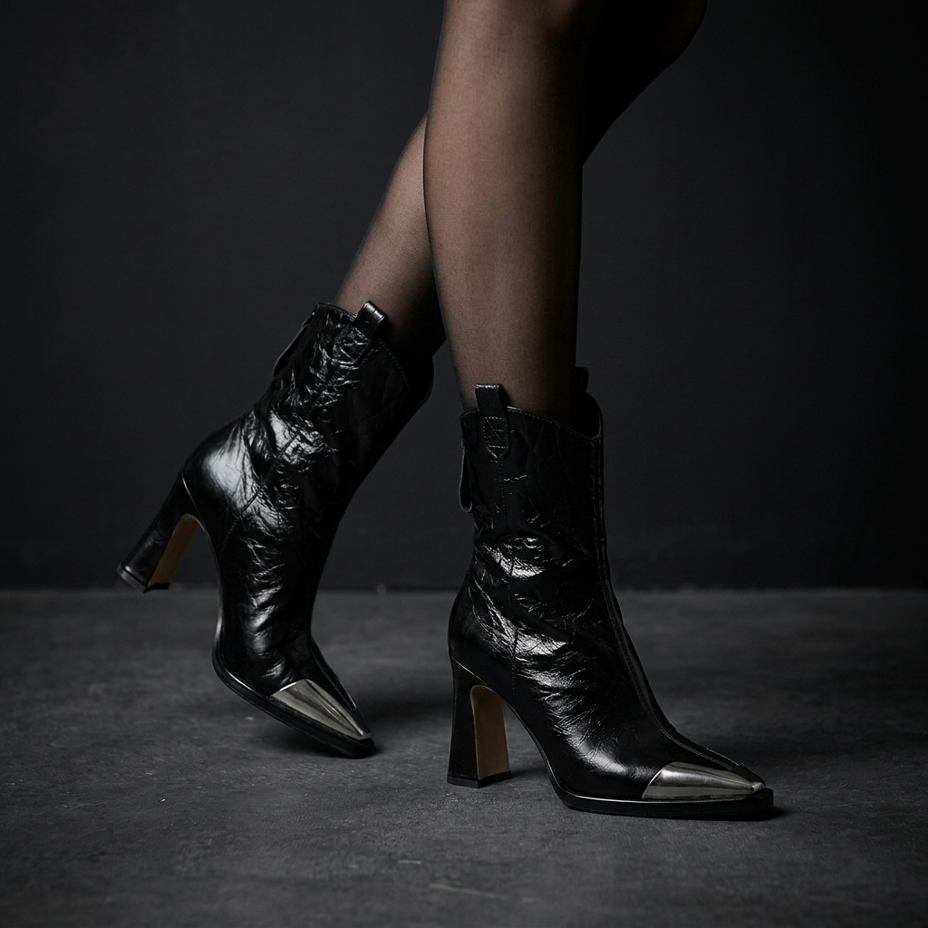 Esmira - Polierte Stiefeletten