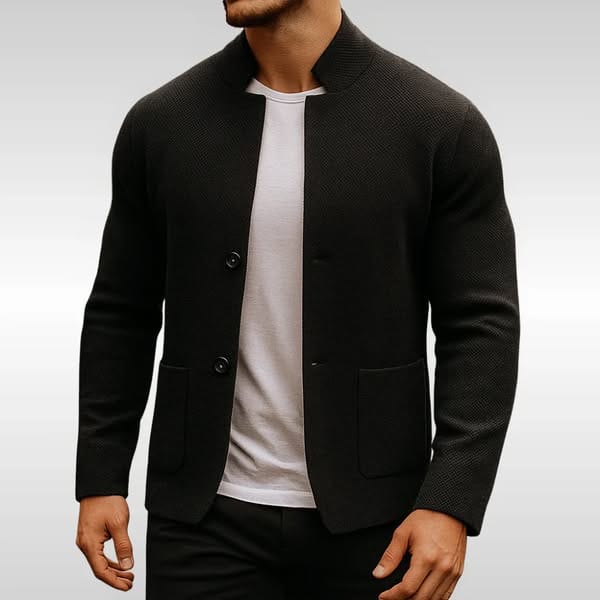 Corben - Strukturierter Herren-Strickblazer