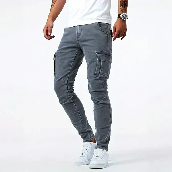Asher - Hochwertige Cargo-Jeans