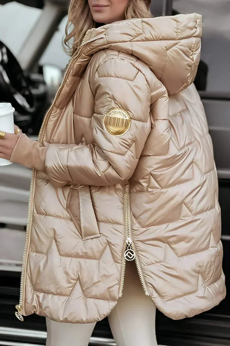 Ayla - wärmeisolierter Wintermantel mit Kapuze