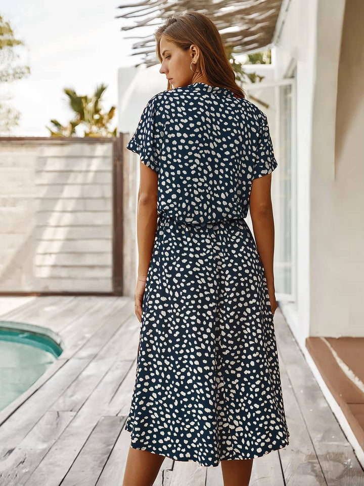 Novella - Lässiges Midi-Kleid mit Knopfleiste vorn