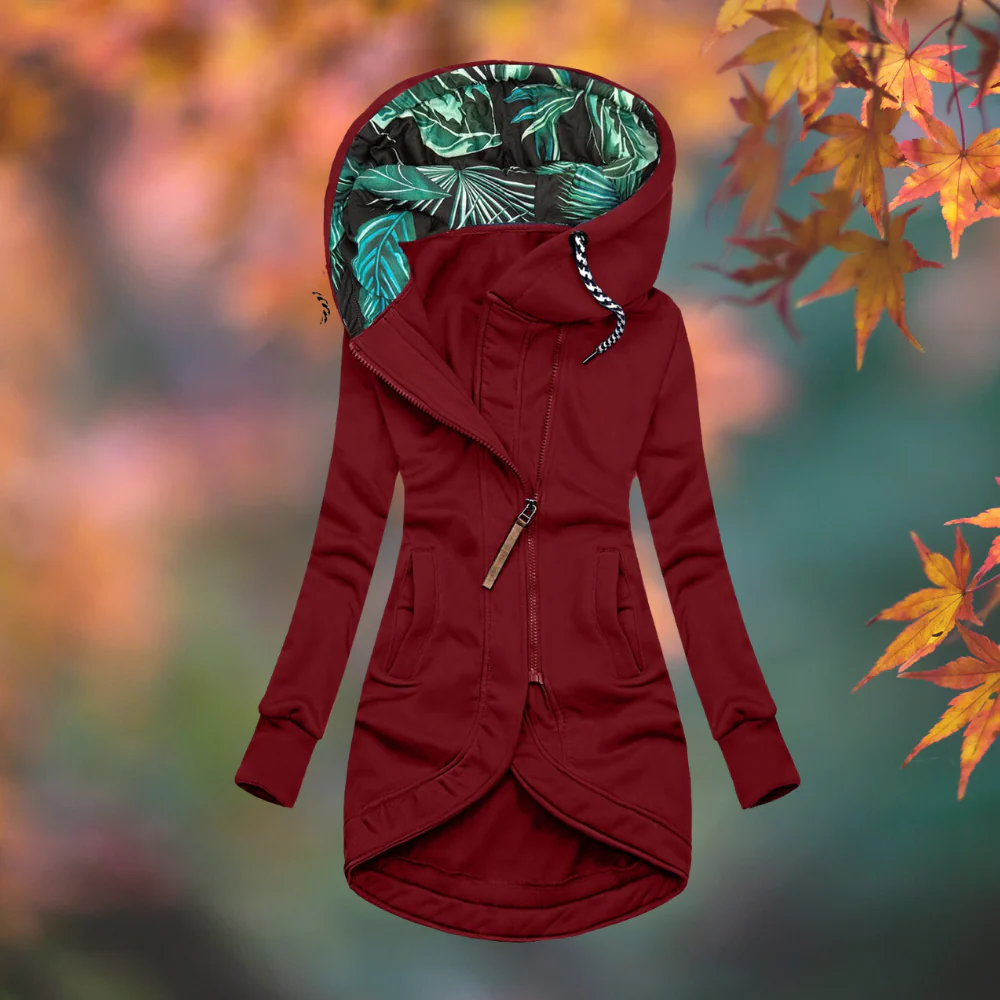 Malina - Wattierte Kapuzenjacke mit weicher Haptik