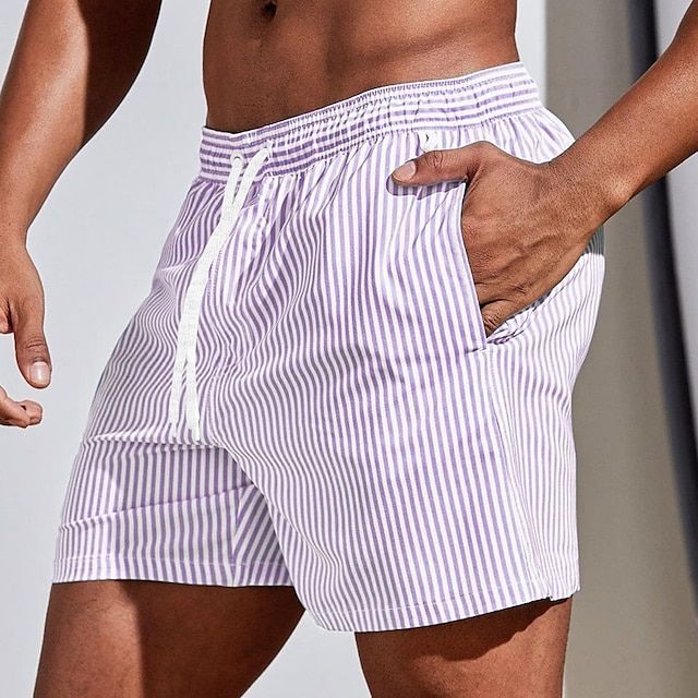 Jarrow - Schnelltrocknende gestreifte Boardshorts