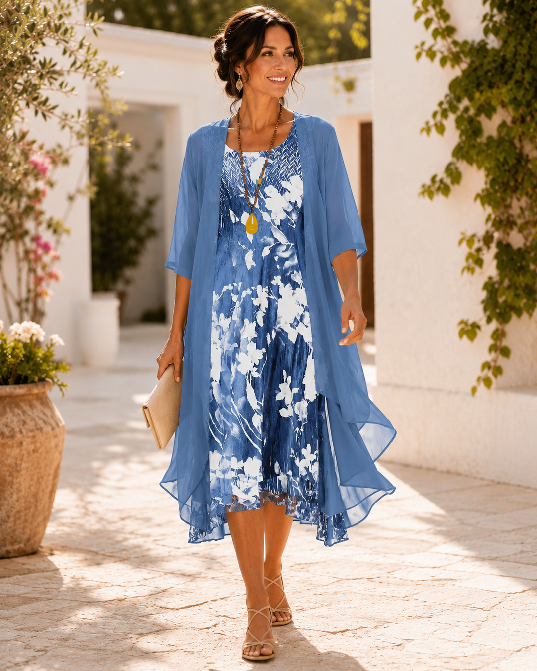 Evora - Luftiges Festkleid