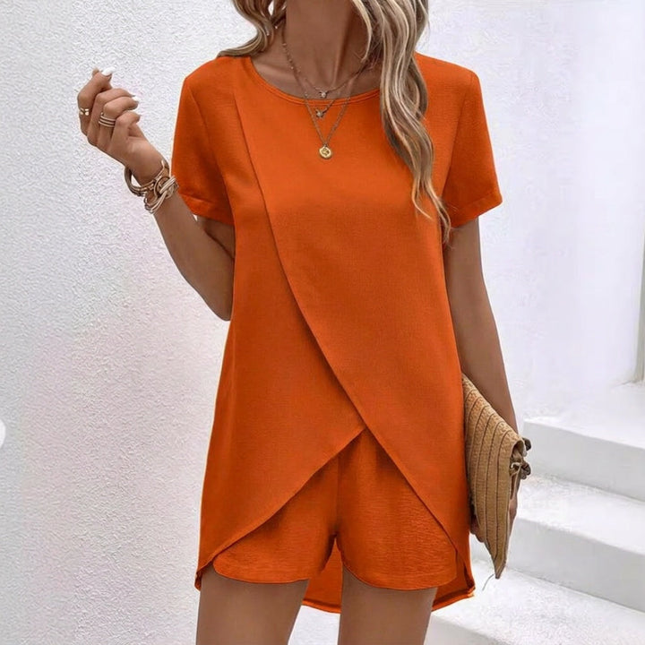Arabesca - asymmetrisches mehrlagiges Loungewear-Set