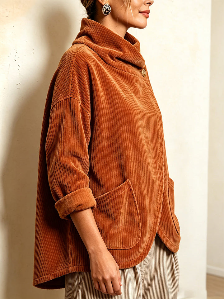 Sioned - Strukturierter Oversize-Strickblazer