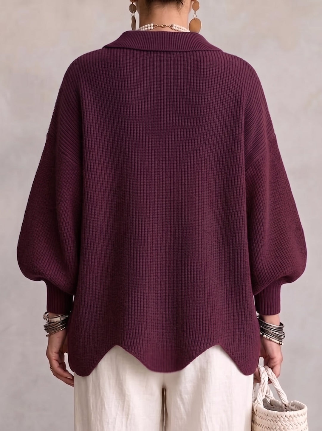 Kaelinae - Schwerer Oversized-Cardigan