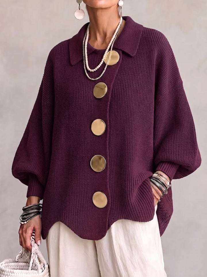 Kaelinae - Schwerer Oversized-Cardigan