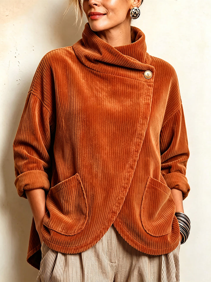 Sioned - Strukturierter Oversize-Strickblazer