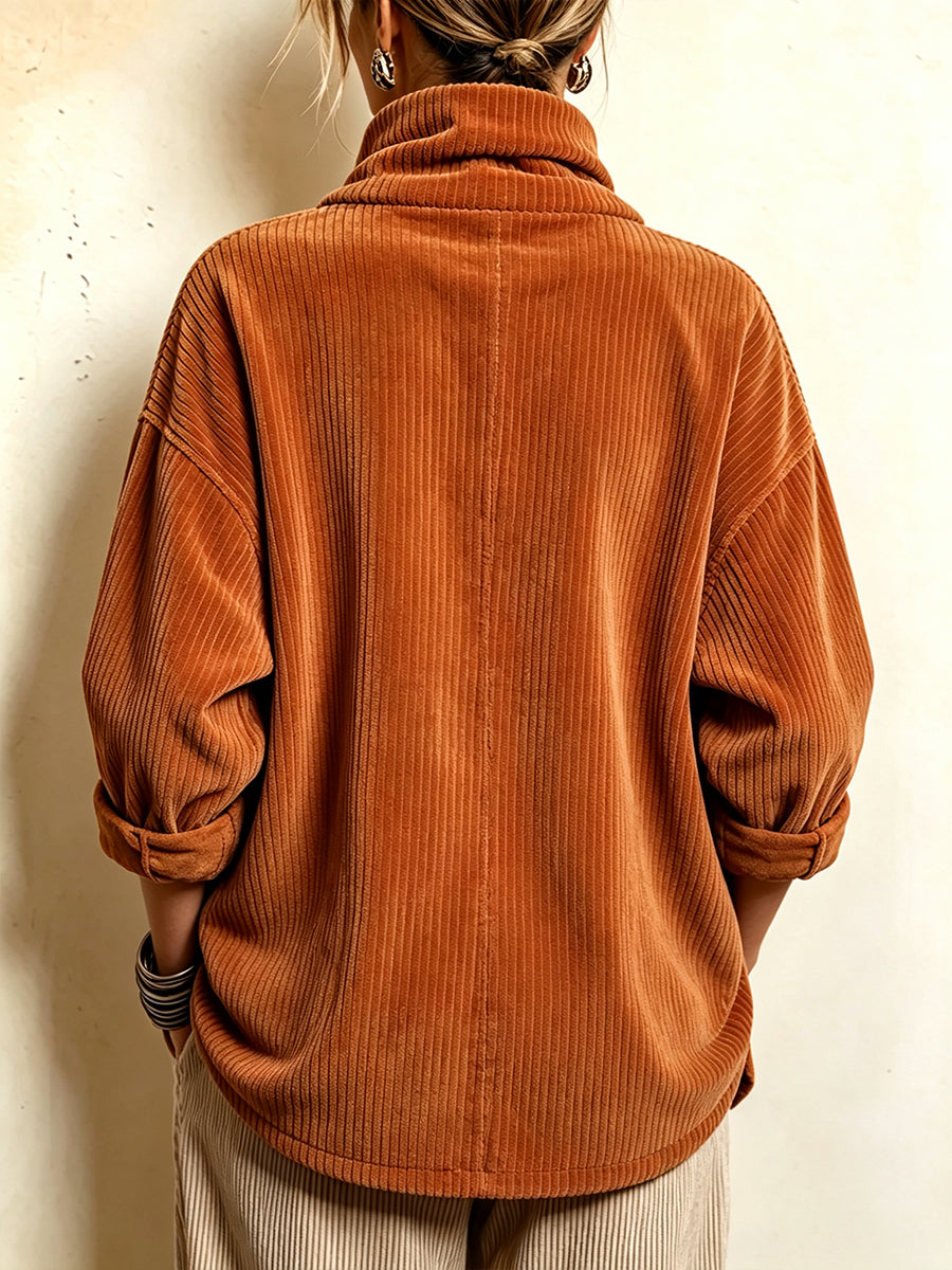 Sioned - Strukturierter Oversize-Strickblazer