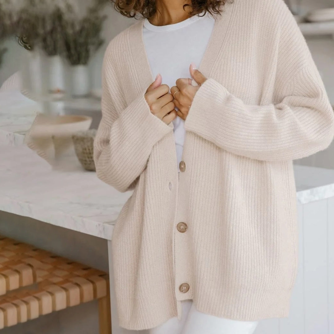 Kalina - Rippstrick-Cardigan