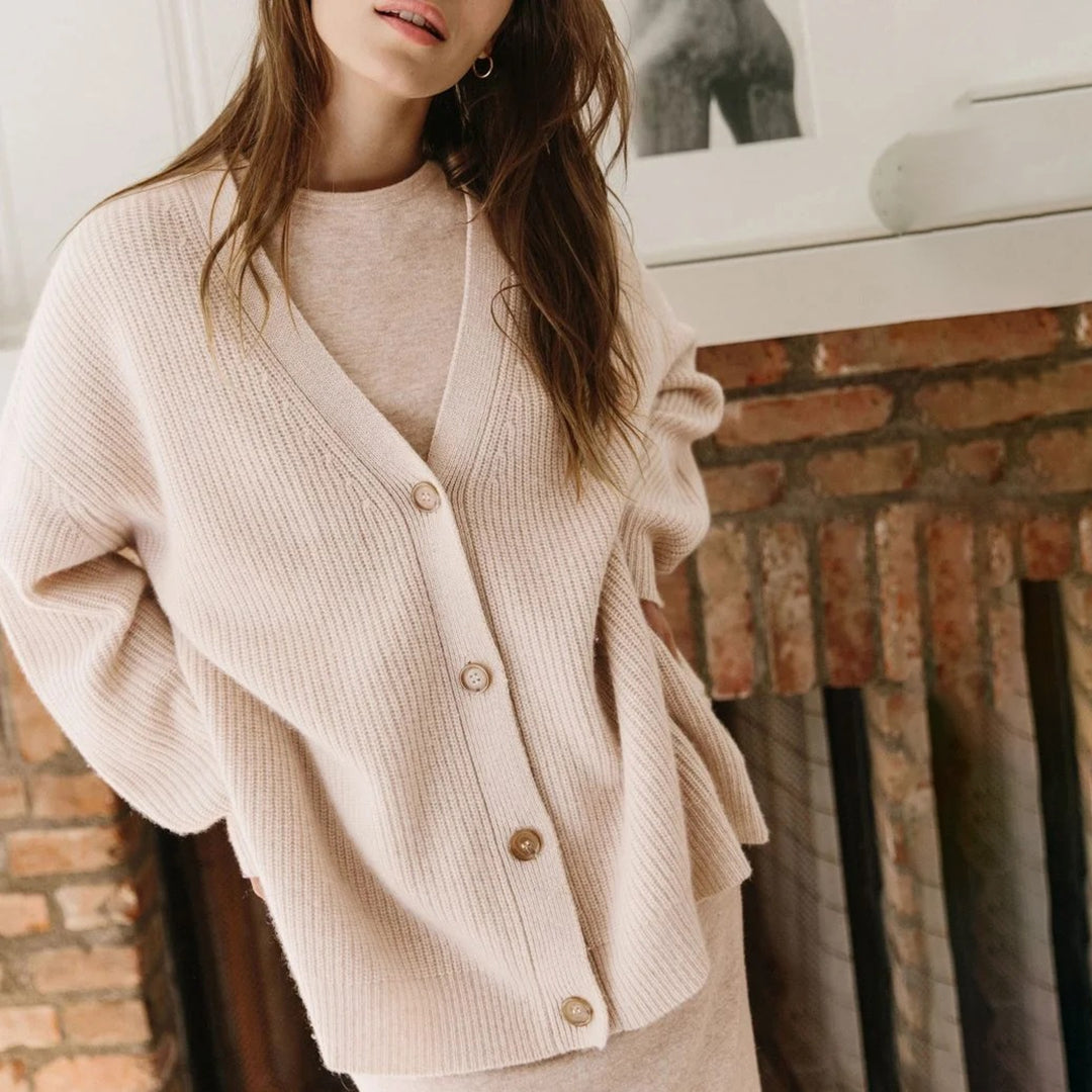 Kalina - Rippstrick-Cardigan