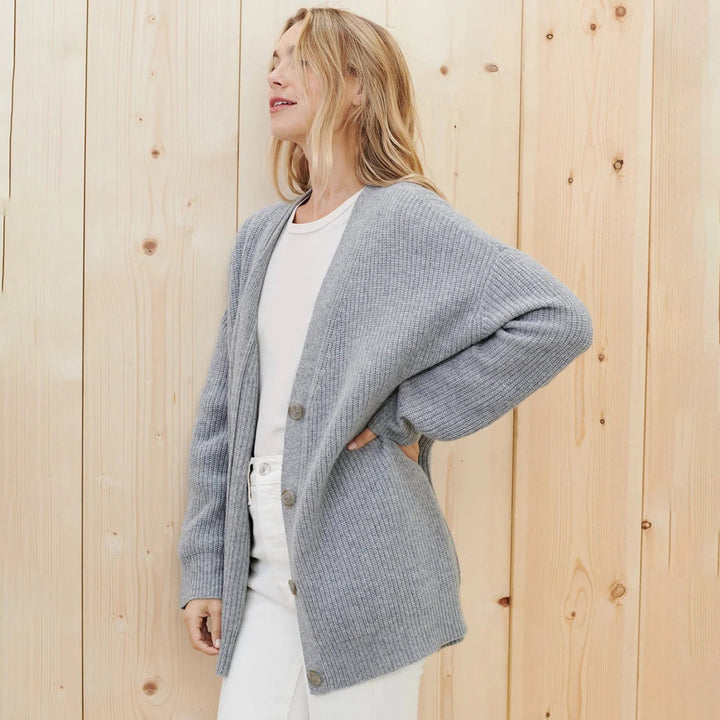 Kalina - Rippstrick-Cardigan