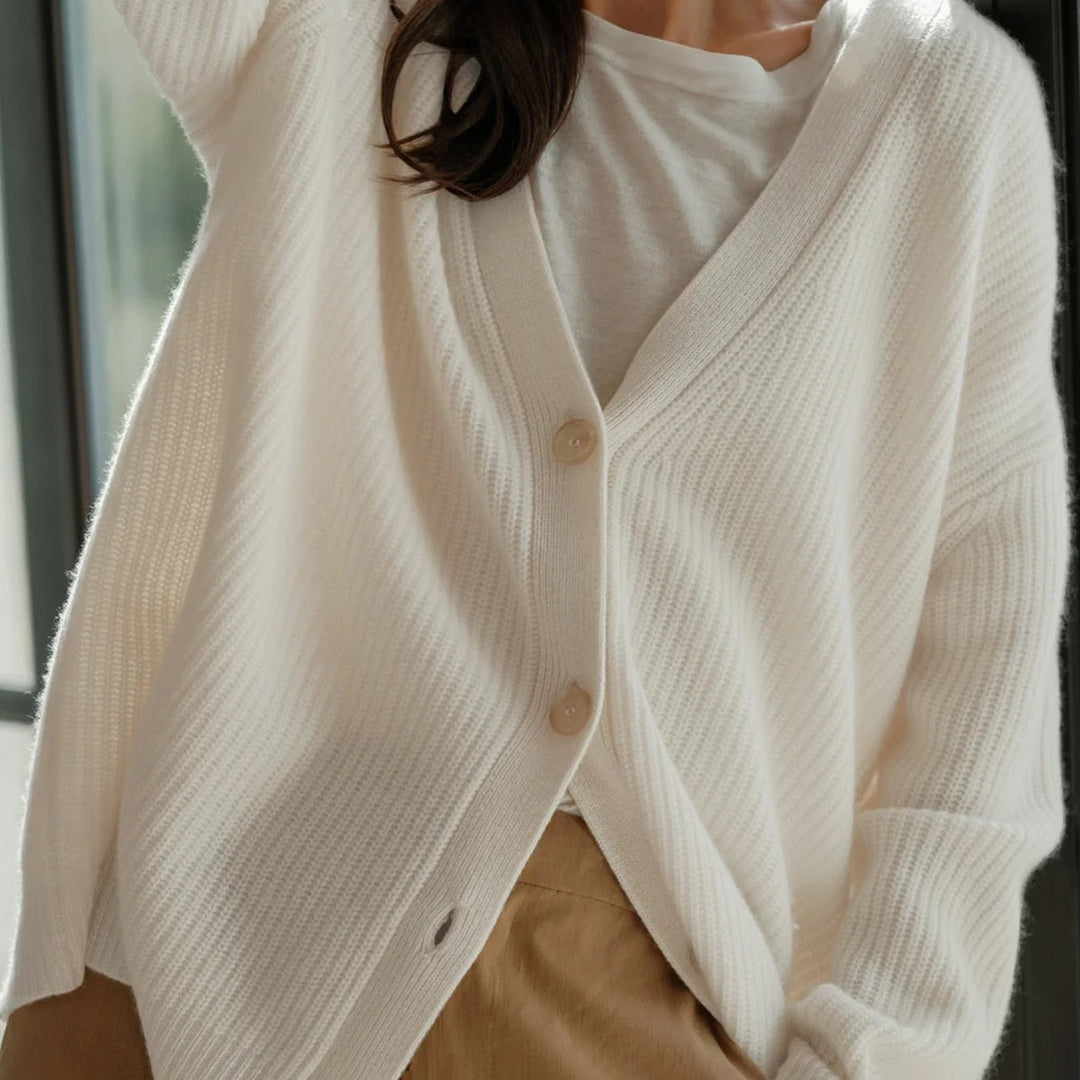 Kalina - Rippstrick-Cardigan
