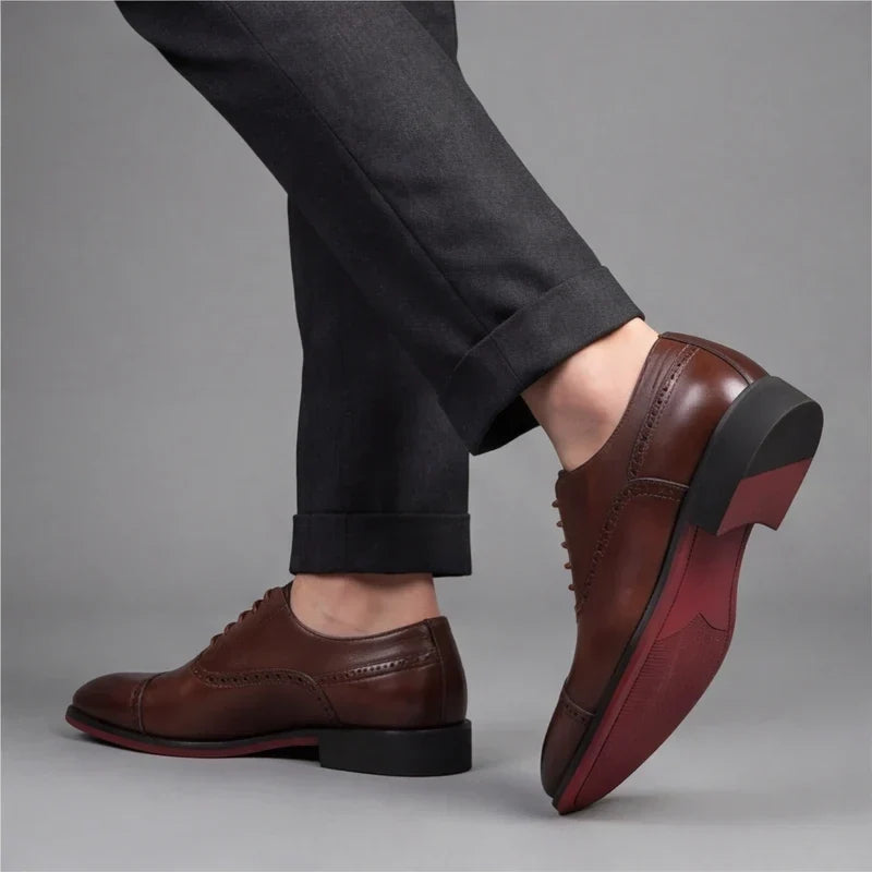 Arvid - Premium Oxford-Schuhe mit Captoe
