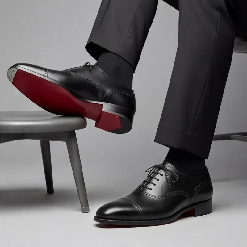 Arvid - Premium Oxford-Schuhe mit Captoe