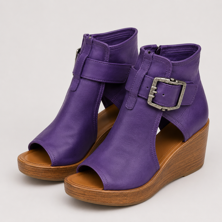 Fayre - Gepolsterte Keilabsatz-Stiefeletten