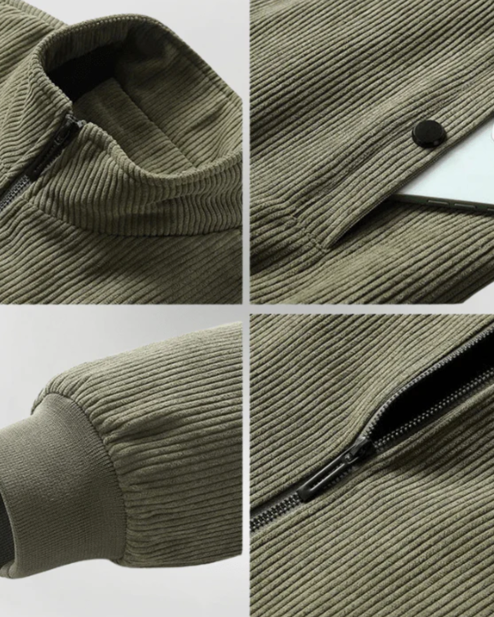 Fergus - Wattierte Steppjacke