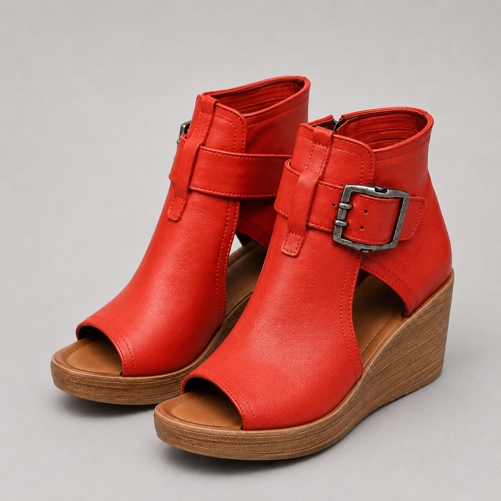Fayre - Gepolsterte Keilabsatz-Stiefeletten