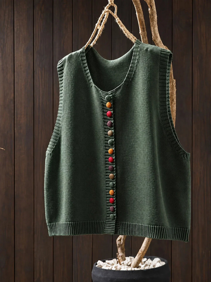 Meleri - Soft-Touch-Strickweste