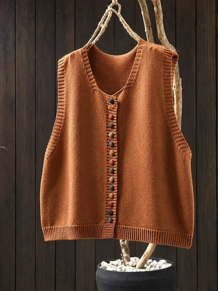 Meleri - Soft-Touch-Strickweste