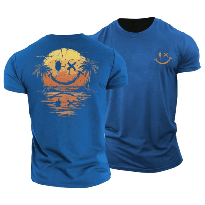 Dunmore - Grafik-T-Shirt in Soft-Touch-Qualität