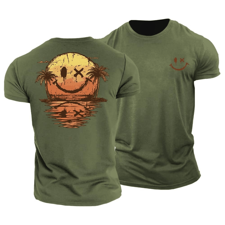 Dunmore - Grafik-T-Shirt in Soft-Touch-Qualität