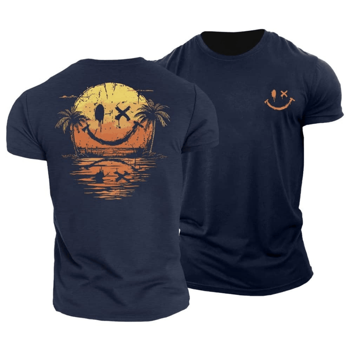 Dunmore - Grafik-T-Shirt in Soft-Touch-Qualität