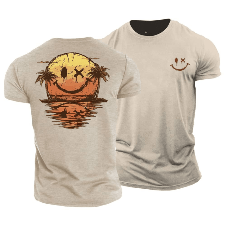 Dunmore - Grafik-T-Shirt in Soft-Touch-Qualität