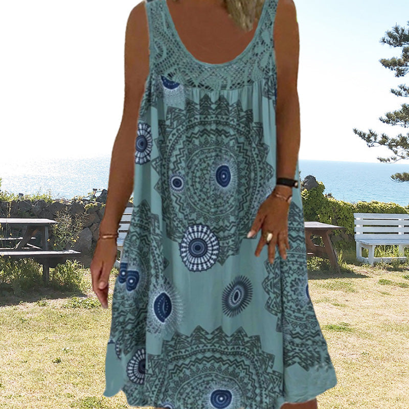 Brynella - Leichtes Printkleid