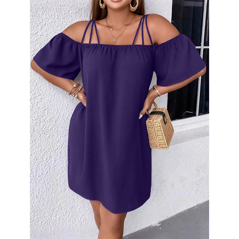 Alissia - Luftiges Off-Shoulder-Kleid
